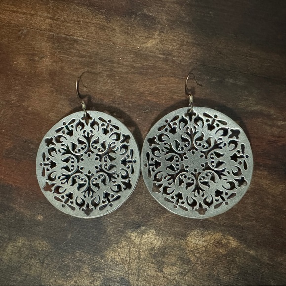Oberon Design Filigree Earrings - Picture 3 of 3